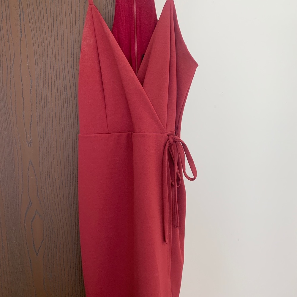 Red dress